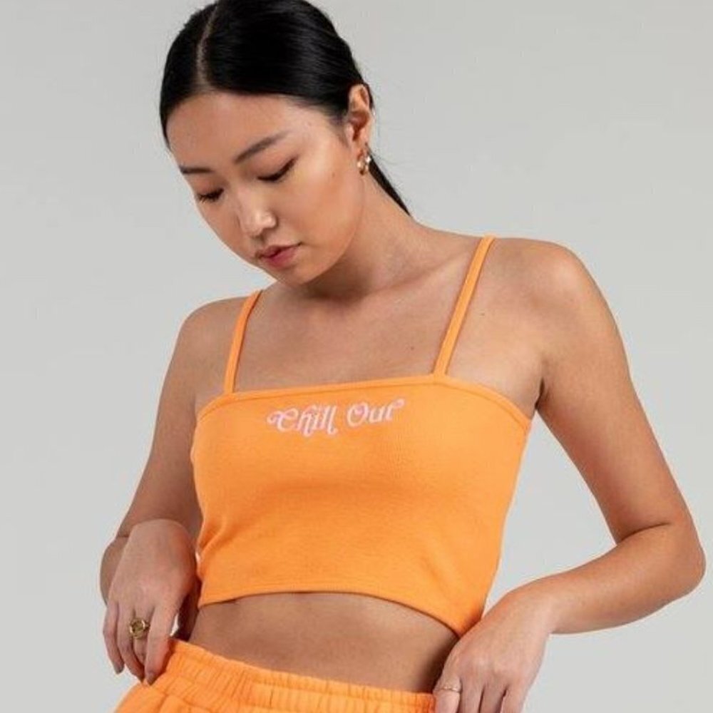 mayfair group chill out crop tank